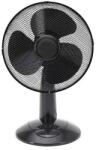 EUROLAMP Asztali ventilátor 45W/230V Ø 30 cm fekete 300-20500 (EU0681)