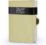 Slimpuro ZNAP, vékony pénztárca, 8 kártya, érmetartó, 8, 9 x 1, 5 x 6, 3 cm (SZ x M x M), RFID védelem (ZNAPmossNickle8) (ZNAPmossNickle8)