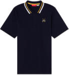 CCM Stripe Polo Navy Férfipóló S