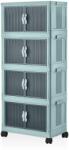  Hanah Home Többcélú szekrény Baby Blue Lavine 127 - Babakék