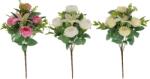 CHOMIK Ramură artificială - Buchet de trandafiri și crini 43 cm mix culori (CH-HID2904)