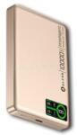 Alcor CHG MS10000 Qi2 vezeték nélküli vésztöltő / külső akkumulátor 10000 mAh, 20 W - rózsa arany (MS10000ROSE) (MS10000ROSE)