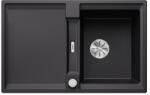 BLANCO Adira 45 S silgranit mosogatótálca 78x50x21, 2 cm, fekete, excenterrel (BL-527585)