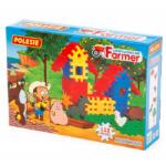 Polesie Gazdálkodj és Építs! Farmépítő - 112 elem (Polesie - 4864 - Construction set Farmer - 112 (box)) (4864)