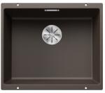BLANCO Subline 500-U silgranit mosogatótálca 53x46x20, 2 cm, kávé, excenter nélkül (BL-523441)