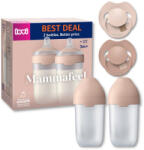 LOVI Mammafeel dupla cumisüveg szett 250 ml + PRIME cumi 6-18 hó (bőrszínű)