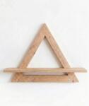  Hanah Home Dekoratív fa fali polc Wooden R-Raf358