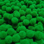  Pom-Pom Zöld 1 cm-es 50db/csomag