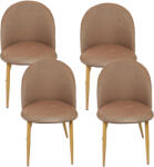 INLEA Scaun de sufragerie COMFI 4 buc- Inlea - bej (IN13-0003)