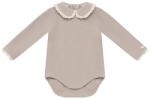 Donsje body bébi pamut elasztánnal Diete Bodysuit - barna 74