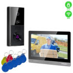 EVOLVEO WiFi-s AHD 10 colos érintőképernyős kaputelefon SZETT. Kártyaolvasó. Evolveo. DPAHD10-SB (SED DPAHD10-SB)