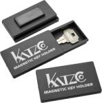 Katzco mágneses kulcstartó doboz, fekete - 3 db