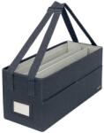 Leitz Desk Sharing Szövet Munkatatáska Hibrid és Mobil Munkavégzéshez, Összehajtható Laptop Táska, Hot Desking Bag, Szürke, L méret, 6444008 (6444008)
