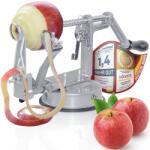 Goods+Gadgets Deluxe Rozsdamentes Acél 3 az 1-ben Almahámozó, Szeletelő és Magozó Készülék - Burgonyahámozó