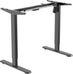 PALA Magasságállítható asztalváz Brateck S08-22R, 1 motoros, állítási tartomány 710-1190 mm, teherbírás 80 kg S08-22R