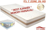 Best Dream PS 7 Zone 26 HD táskarugós matrac 190x220 cm - ajándék memory párnával