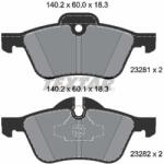 TEXTAR Fékbetét készlet TEXTAR 2328101 for MINI (2328101)