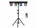 Thunder Germany PARTYBAR808 2×1 LED ball + 2×1 LED Beam + 2×4 LED Wash robotlámpa fényeffekt szett - thundergermany
