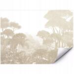 MPINK Prémium Fotótapéta Bézs Dzsungel Pálmafák Köd Tropical 150x105 cm (GP-FTAP_4_TIT_1,5X1,05M-0004)