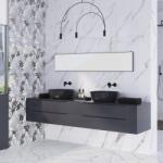 Fanal Faianta Fanal Carracara Leaves BLK 31, 6x90 Lucios