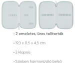 Herlitz 2 emeletes Herlitz tolltartó, Szív/Heart (üres) (50020843)