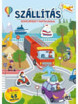 JIRI MODELS Kifestő A/4, matricákkal, 24 oldal, Szállítás (JRM-8113-8) - officetrade