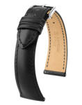 Hirsch Siena Fekete óraszíj - 19mm / L -120/80mm