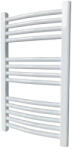WENTOREX Arcos Central 500/800 vízteres, ívelt törölközőszárító radiátor (fehér - 500 mm) (386561AR50008W) - latvanykandallo