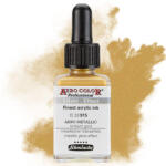 Schmincke AERO COLOR Professional akriltinta, 28 ml - 915, AERO METALLIC brilliant gold