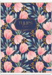 Lastva Füzet, LASTVA Tulips Love-K, A5, 52 lapos, vonalas (FLTLKA552V)