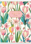Lastva Füzet, LASTVA Tulips Love-R, A5, 52 lapos, vonalas (FLTLRA552V)
