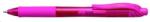 Pentel Zseléstoll, 0, 35 mm, nyomógombos, PENTEL ˝EnerGelX BL107˝, rózsaszín
