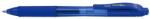 Pentel Zseléstoll, 0, 35 mm, nyomógombos, PENTEL ˝EnerGelX BL107˝, sötétkék