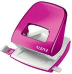 Leitz Lyukasztó, kétlyukú, 30 lap, LEITZ ˝Nexxt Wow˝, rózsaszín