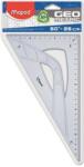 Maped Háromszög vonalzó, műanyag, 60°, 25 cm, MAPED ˝Geometric˝