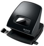 Leitz Lyukasztó, kétlyukú, 30 lap, LEITZ ˝Recycle NeXXt˝, fekete