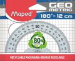 Maped Szögmérő, műanyag, 180°, MAPED ˝Geometric˝