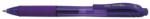 Pentel Zseléstoll, 0, 35 mm, nyomógombos, PENTEL ˝EnerGelX BL107˝, lila