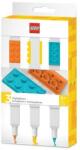 LEGO® Szövegkiemelő készlet, kétvégű, LEGO, 3 különböző szín
