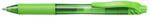 Pentel Zseléstoll, 0, 35 mm, nyomógombos, PENTEL ˝EnerGelX BL107˝, világoszöld