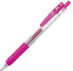 Zebra Zseléstoll, 0, 33 mm, nyomógombos, ZEBRA ˝Sarasa Clip˝, magenta
