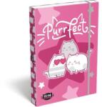 LIZZY Füzetbox, A4, LIZZYSULI, ˝Kit tok Stars Purrfect˝