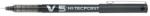Pilot Rollertoll, 0, 3 mm, tűhegyű, kupakos, PILOT ˝Hi-Tecpoint V5˝, fekete