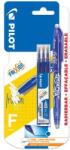 Pilot Rollertoll, 0, 25 mm, törölhető, kupakos, PILOT ˝Frixion Ball˝, kék + betét