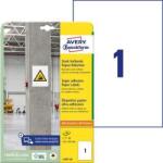 Avery-Zweckform Etikett, univerzális, 210x297 mm, extra erős, AVERY ZWECKFORM, 20 etikett/csomag