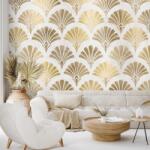 Dovido Tapet scoici Art Deco aurii - 539x363