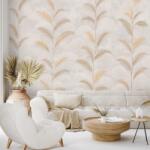 Dovido Tapet frunze de palmier bej în stil glamour - 98x66