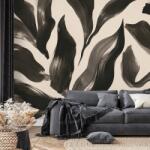 Dovido Fotótapéta absztrakt fekete organikus formák - 147x270