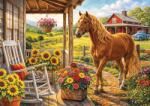 Trefl - Puzzle Calul de la fermă - 1 000 piese Puzzle