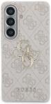 GUESS Carcasa Guess 4G Big Metal Logo compatibila cu Samsung Galaxy S26, Roz (3666339613754)